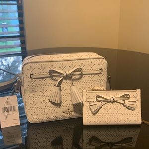 Kate Spade cross body bag and wallet set